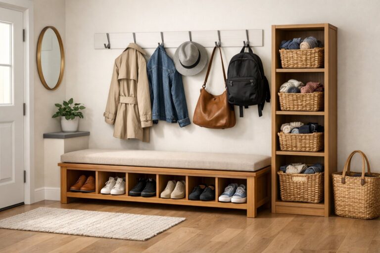 Organizing an Entryway: Practical Storage Ideas and Solutions
