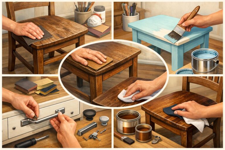 Refreshing Old Furniture: Painting, Refinishing, and Easy Upgrades